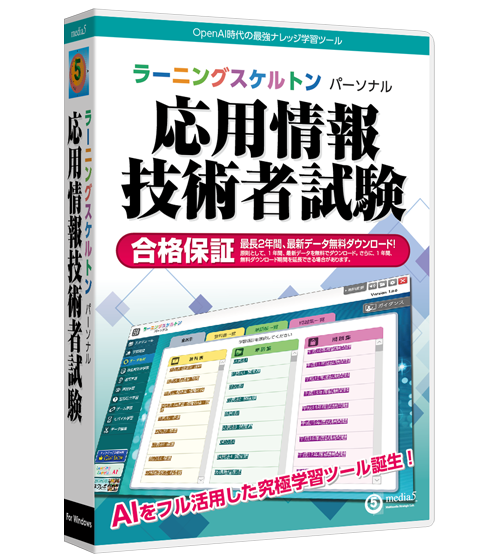 ラーニングスケルトン パーソナル 応用情報技術者試験