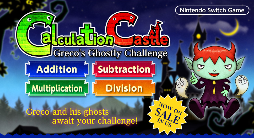 Calculation Castle : Greco's Ghostly Challenge